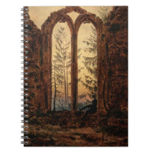 De Dromer (door Caspar David Friedrich) Notitieboe