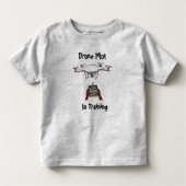 De Drone Pilot in Training t-shirt (Voorkant)