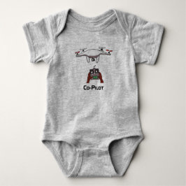 De drone tweede bestuurder baby onsie springpak romper