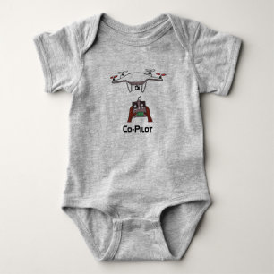 De drone tweede bestuurder baby onsie springpak romper