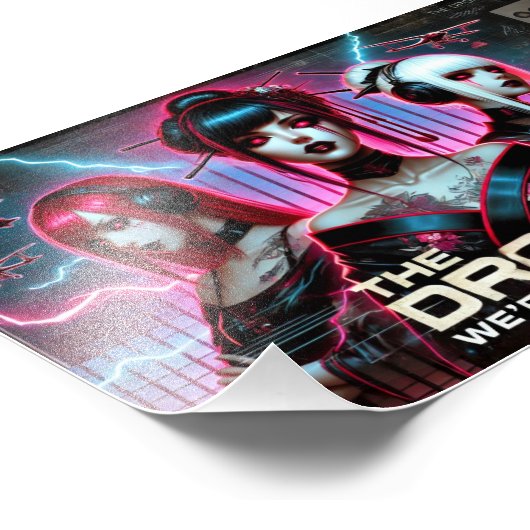 De drones Foto 3 Afdruk (Hoek)