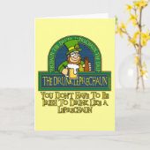 De dronken Kaart van de Kabouter (Gele Bloem)