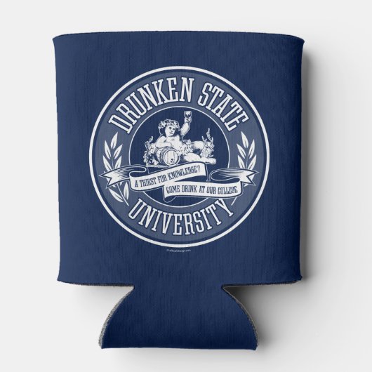 De dronken Universiteit van de Staat Blikjeskoeler (Achterkant)