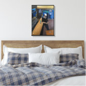 De dronken zeiler Schilderij van Alfred Fox Canvas Afdruk (Insitu (Slaapkamer))