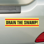 DE DROOG DE MOERAS! BUMPERSTICKER (Op auto)