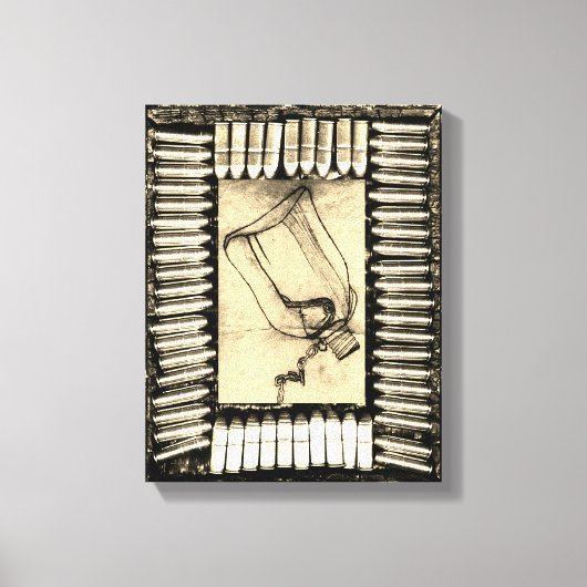 De droogte canvas afdruk (Voorkant)