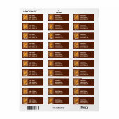 De droogte etiket (Full Sheet)