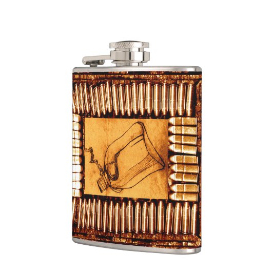 De droogte heupfles (Links)