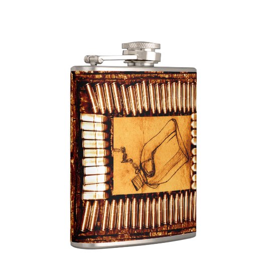 De droogte heupfles (Rechts)