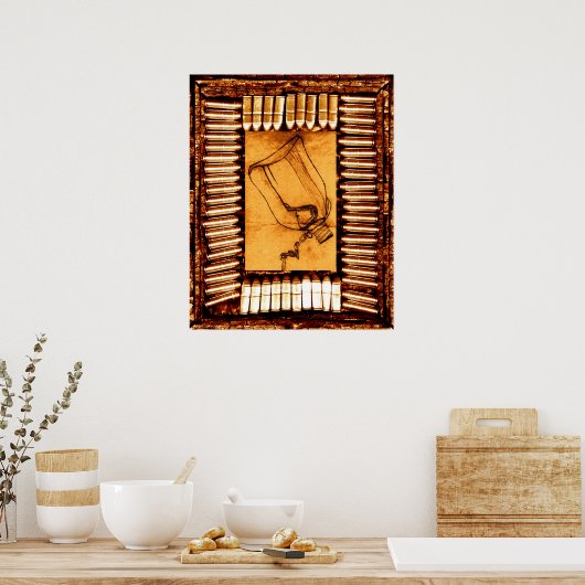 De droogte poster (Keuken)