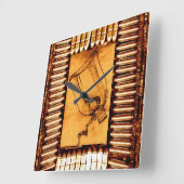 De droogte vierkante klok (Hoek)