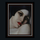De droom - Art Deco Print door Tamara de Lempicka<br><div class="desc">Kunstdeco 'The Dream' - door Tamara de Lempicka 16 x 20</div>