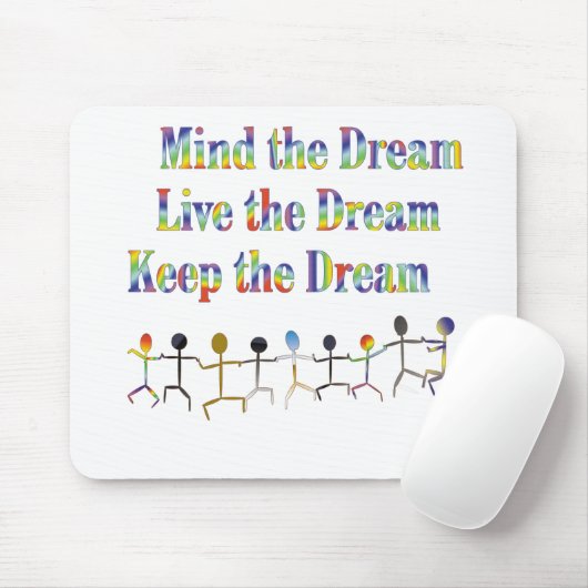 De droom behouden muismat (Met muis)