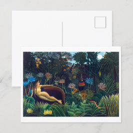 De droom | Henri Rousseau | Briefkaart