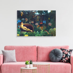 De droom Henri Rousseau Canvas Afdruk
