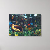 De droom | Henri Rousseau | Canvas Afdruk (Voorkant)