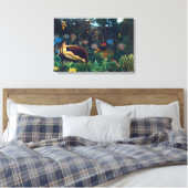 De droom | Henri Rousseau | Canvas Afdruk (Insitu (Slaapkamer))