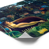 De droom | Henri Rousseau | Poster (Hoek)