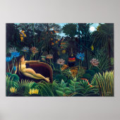 De droom | Henri Rousseau | Poster (Voorkant)