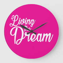 De droom Inspirerend Motivatie leven Grote Klok
