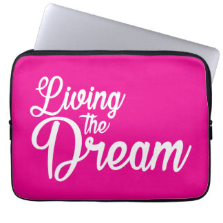 De droom Inspirerend Motivatie leven Laptop Sleeve