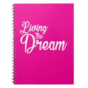 De droom Inspirerend Motivatie leven Notitieboek