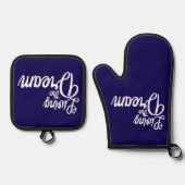 De droom Inspirerend Motivatie leven Ovenwant & Pannenlap Set (Voorkant)