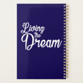 De droom Inspirerend Motivatie leven Planner (Achterkant)