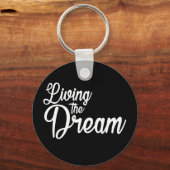 De droom Inspirerend Motivatie leven Sleutelhanger (Achterkant)