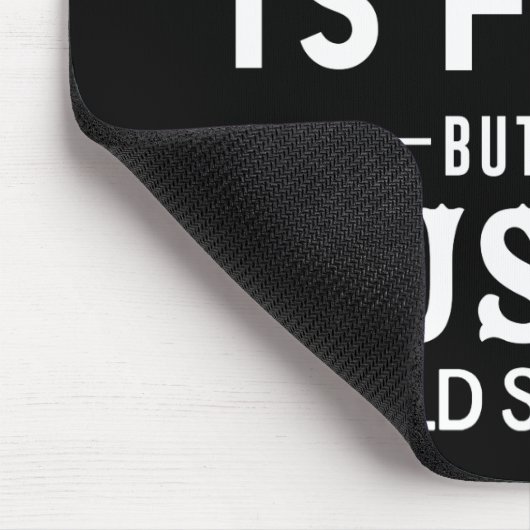 De droom is vrij muismat (Hoek)