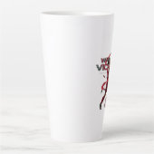 De droom komt tot leven latte mok (Voorkant)