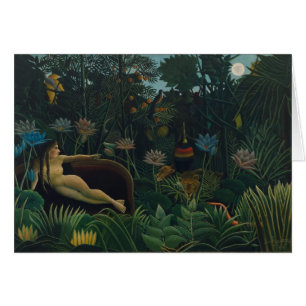 De Droom (Le Rêve Exotique) van Henri Rousseau
