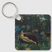 De Droom (Le Rêve Exotique) van Henri Rousseau Sleutelhanger (Voorkant)