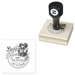 De droom leven... rubberstempel