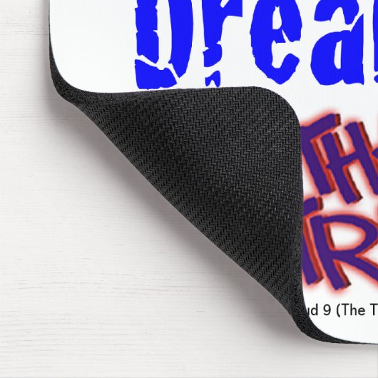 De droom levend houden muismat (Hoek)