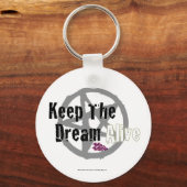 De droom levend houden op het symbool Mall Rats Sleutelhanger (Voorkant)