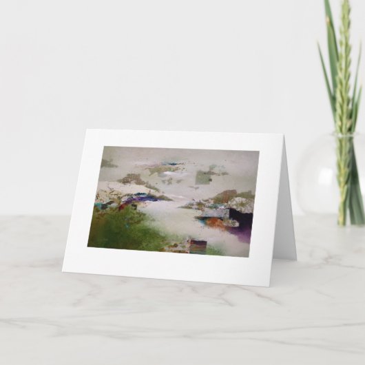 De Droom Notecard van de zomer Kaart (Voorkant)