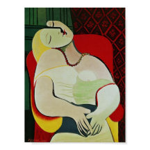 De droom – Picasso moderne kunst print