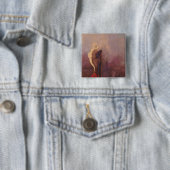 De droom van 1904 vierkante button 5,1 cm (In situ)