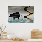 De droom van Cristofori Poster (Keuken)