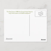 De droom van Dante Gabriel Rossetti Briefkaart (Achterkant)