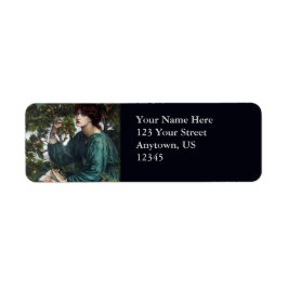 De droom van Dante Gabriel Rossetti Etiket