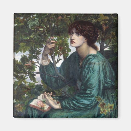 De droom van Dante Gabriel Rossetti Magneet (Voorkant)