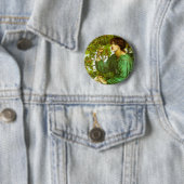 De droom van Dante Gabriel Rossetti Ronde Button 5,7 Cm (In situ)