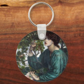 De droom van Dante Gabriel Rossetti Sleutelhanger (Voorkant)