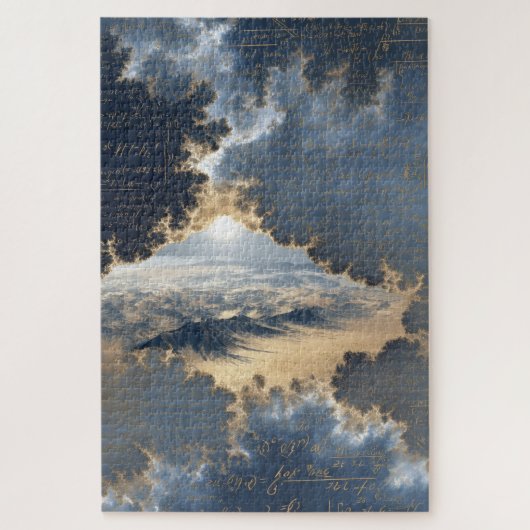De Droom van de Architect: Hemels Landschap Puzzle Legpuzzel (Verticaal)
