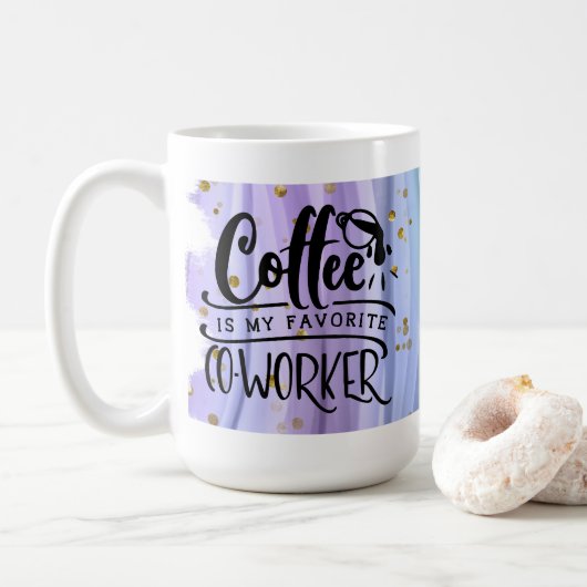 De droom van de koffieliefhebber koffiemok (Met donut)