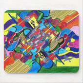 De droom van de kunstenaar muismat (Voorkant)