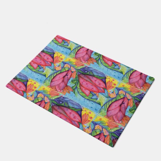 De droom van de lente deurmat (Schuin)