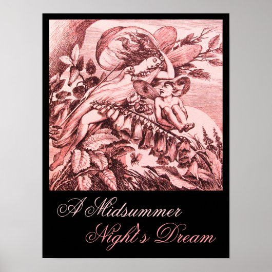 DE DROOM VAN DE MIDDENNACHT / DE MEESTE TITANIA POSTER (Voorkant)